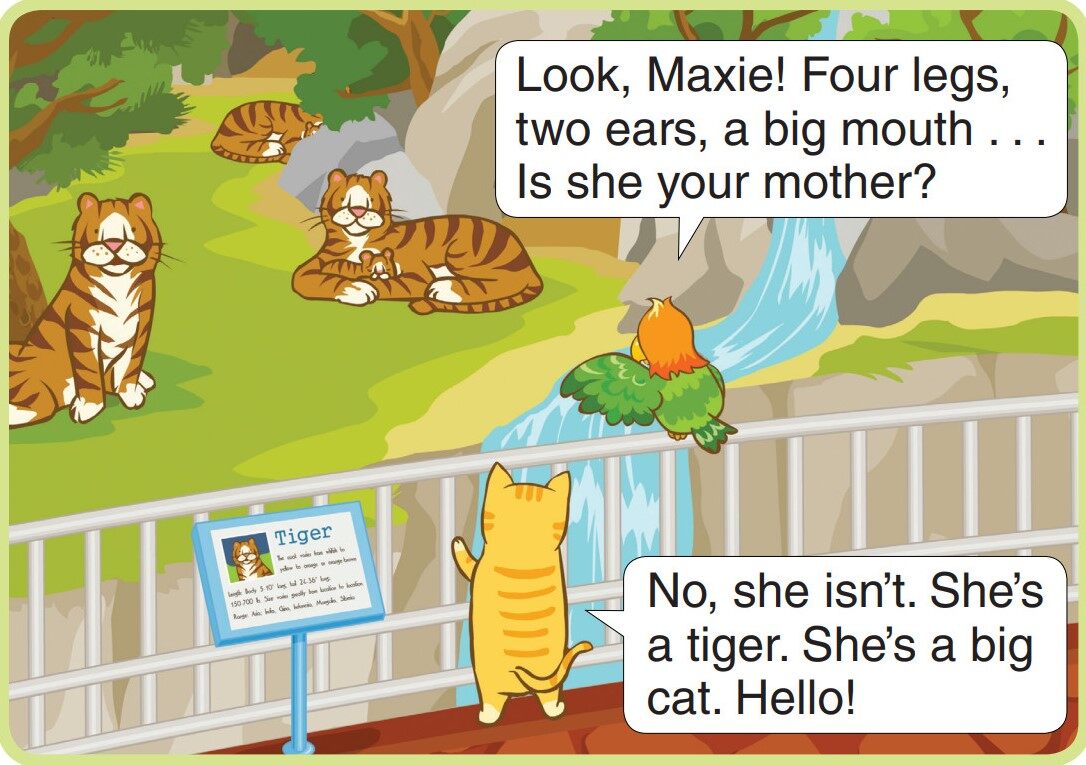 It Has Eight Long Legs绘本故事第2页