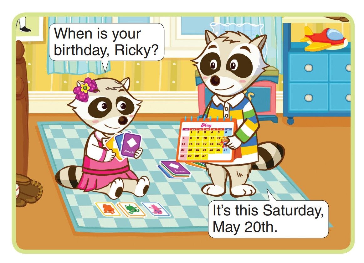 Ricky's Birthday绘本故事第2页