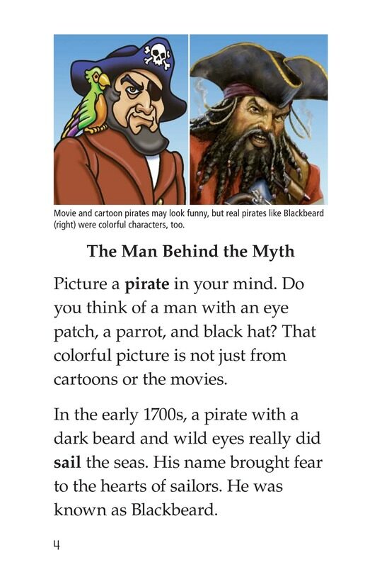 Blackbeard the Pirate绘本故事第3页