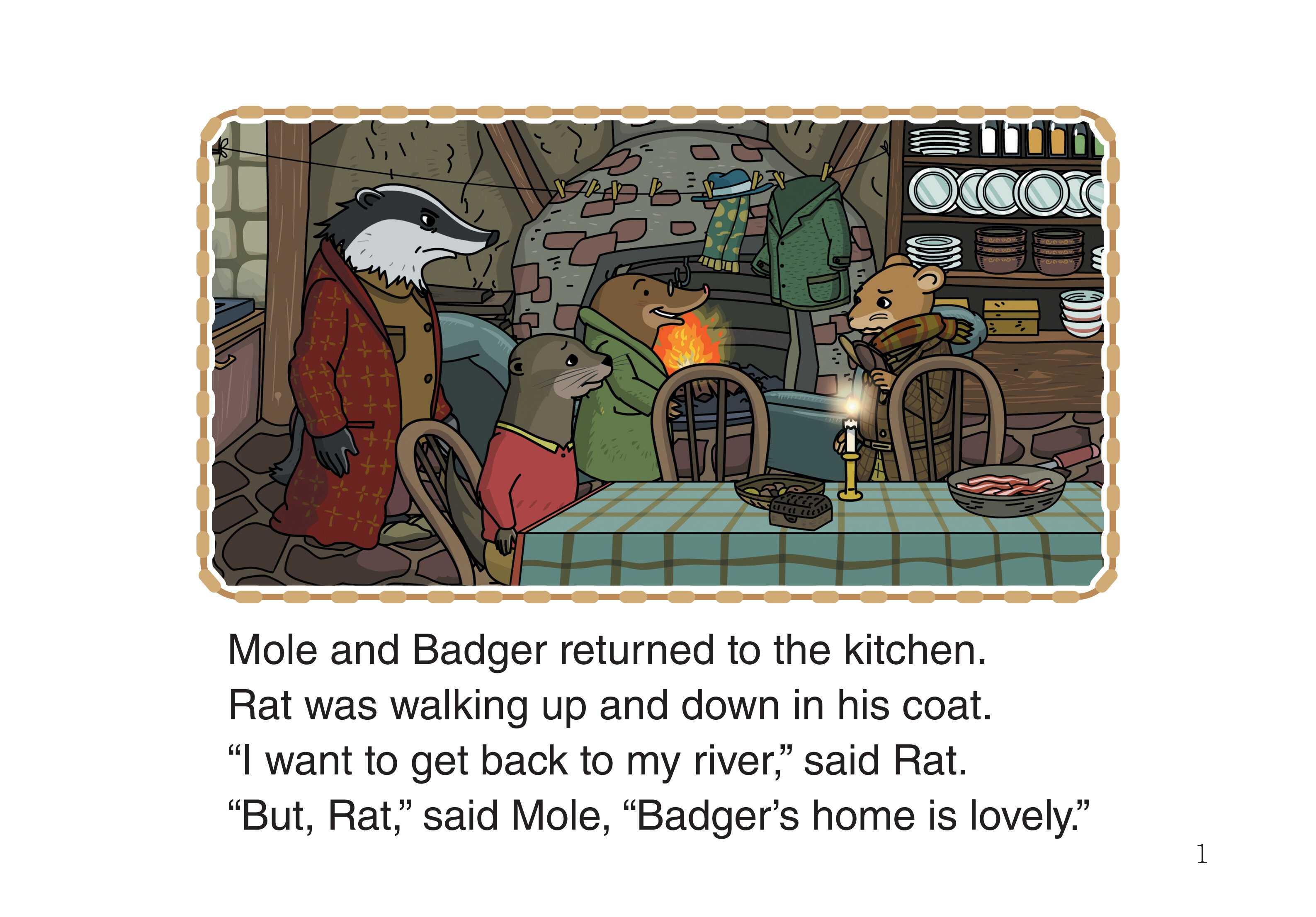 Out of the Wild Wood绘本故事第3页