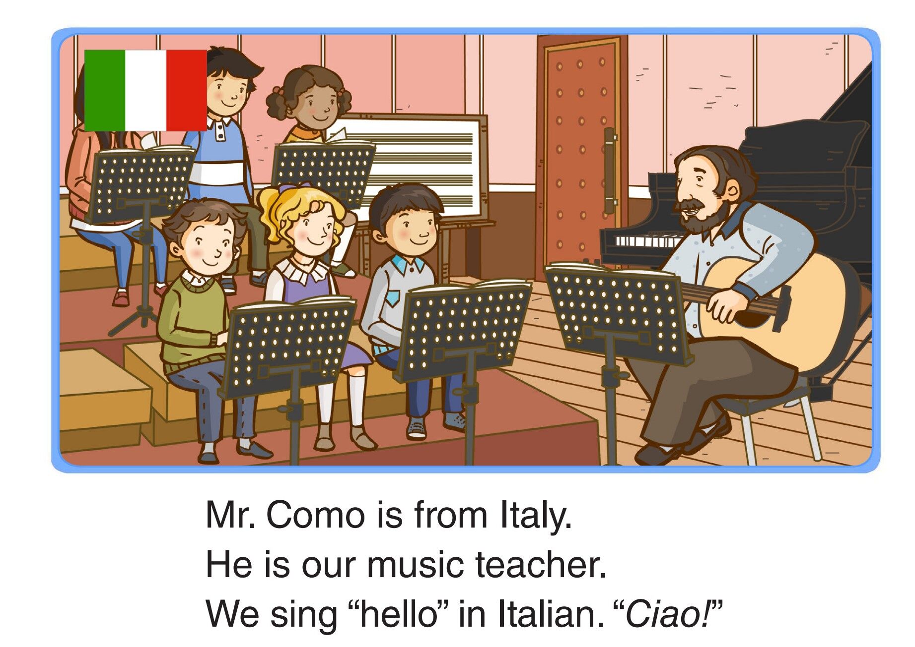 We Speak Many Languages绘本故事第5页