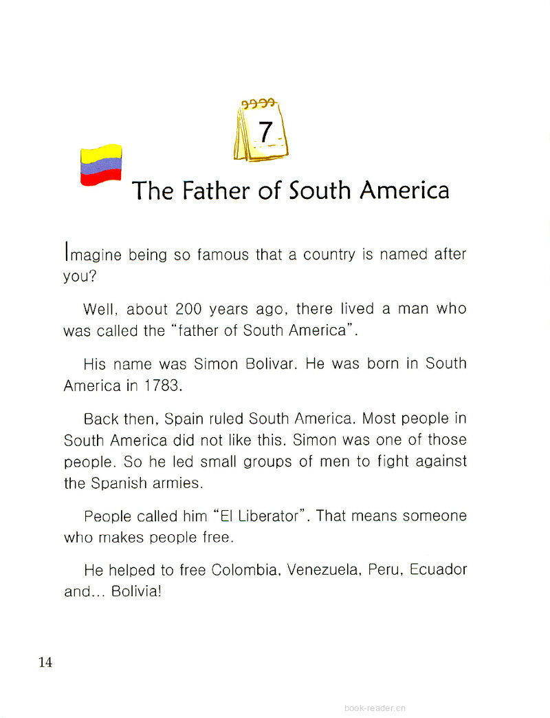 The Father of South America绘本故事第2页