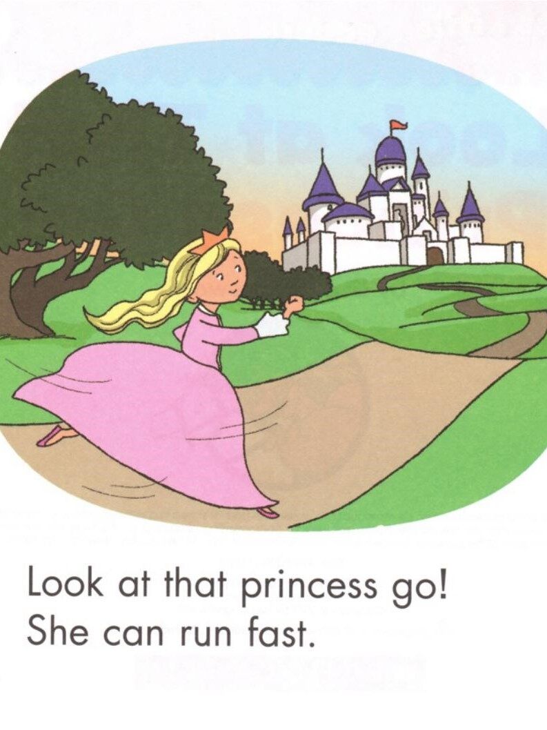 Look at That Princess Go绘本故事第2页