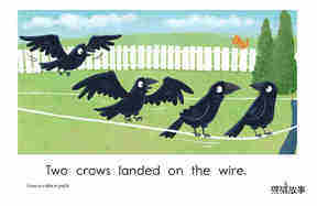 Crows on a Wire绘本故事第5页