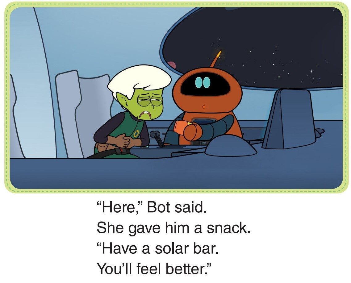 Surprise Landing绘本故事第3页