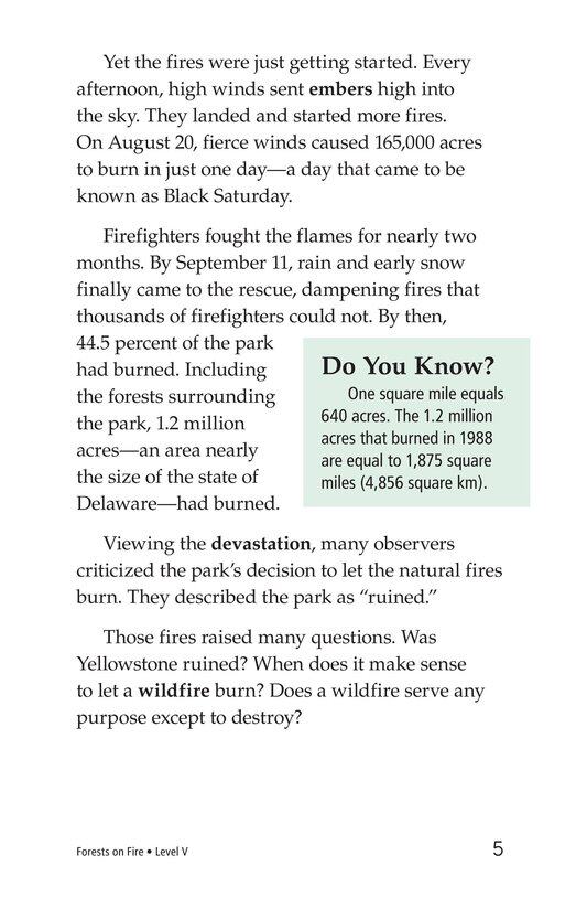 Forests on Fire绘本故事第4页