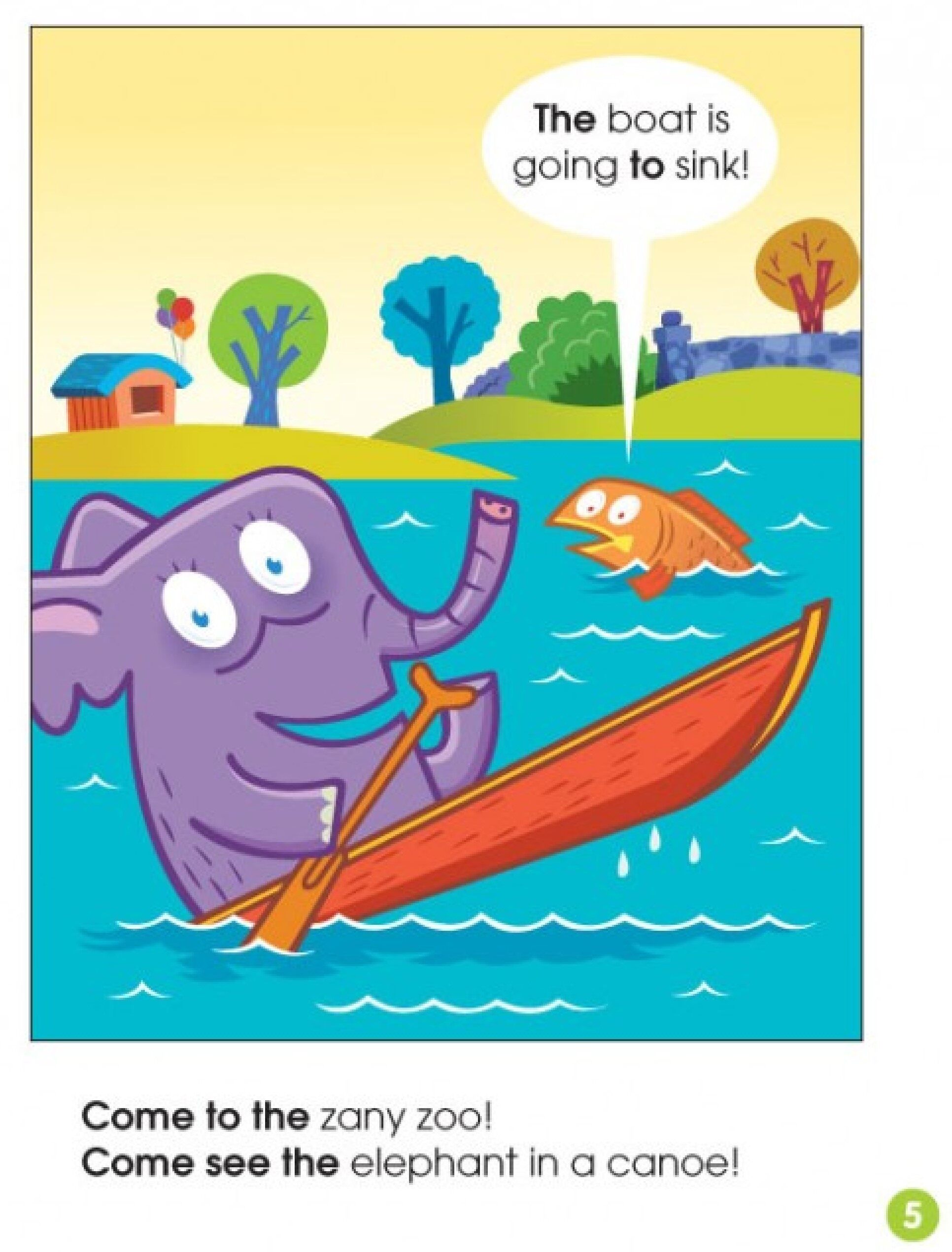 Come to the Zany Zoo绘本故事第5页