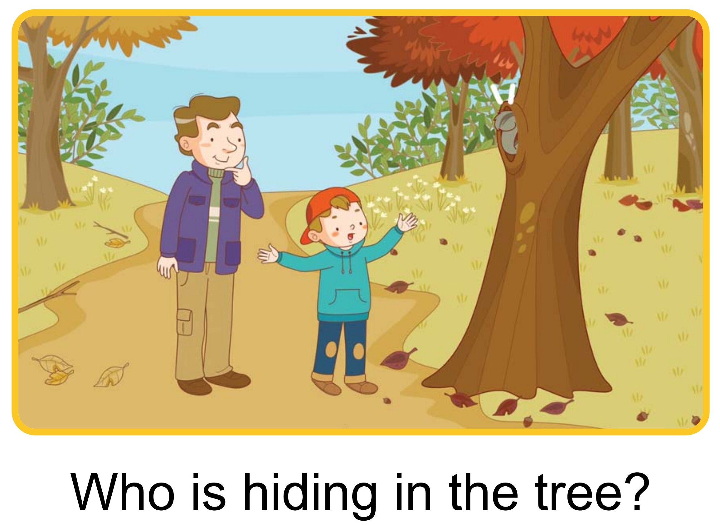 Who Is It?绘本故事第5页