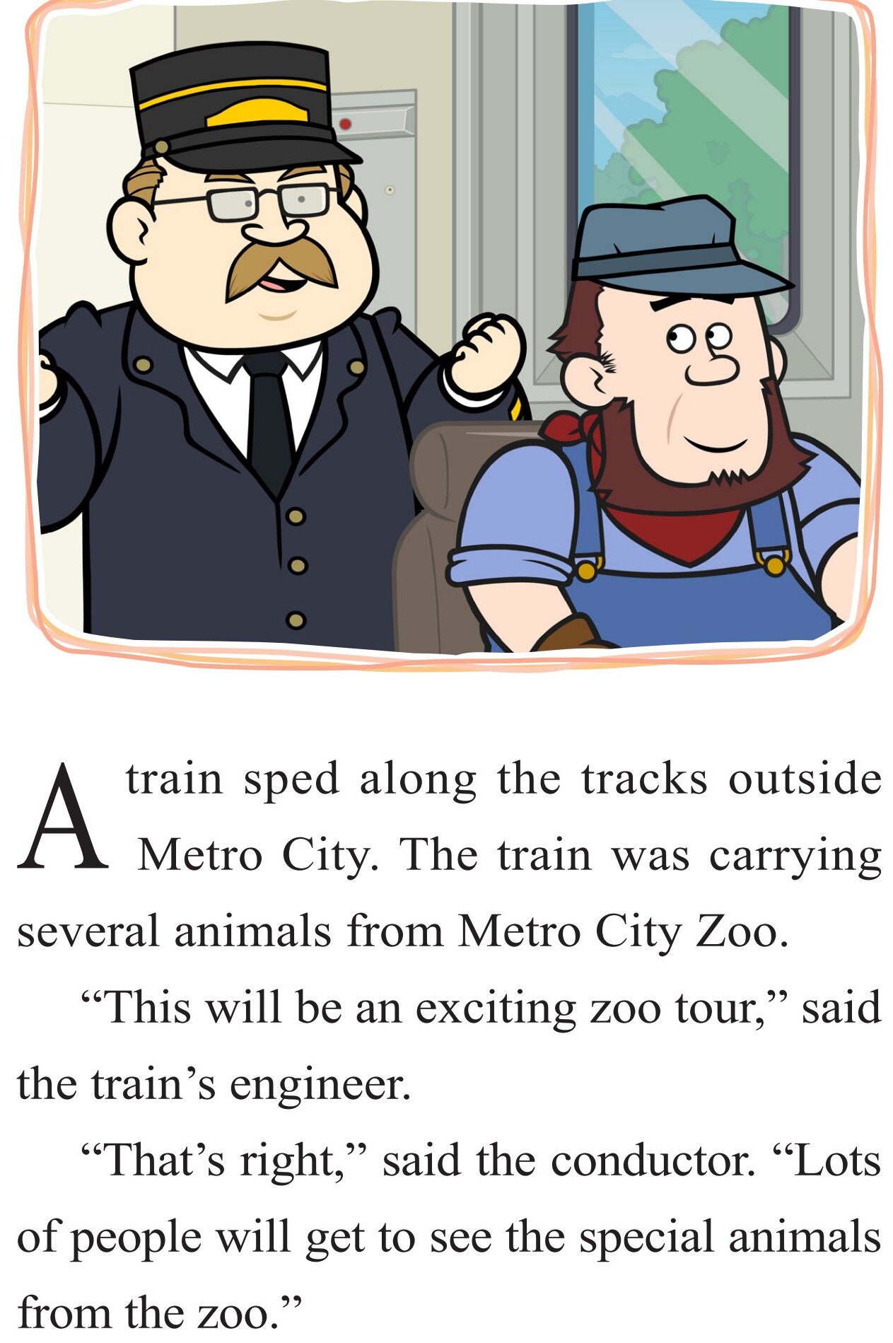 The Wrong Track绘本故事第3页