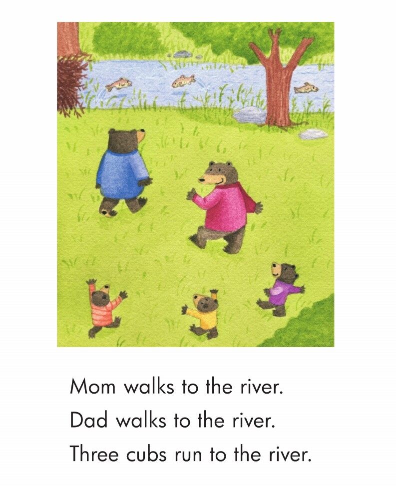 Five Bears绘本故事第5页