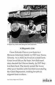 Cesar Chavez Migrant Hero绘本故事第4页