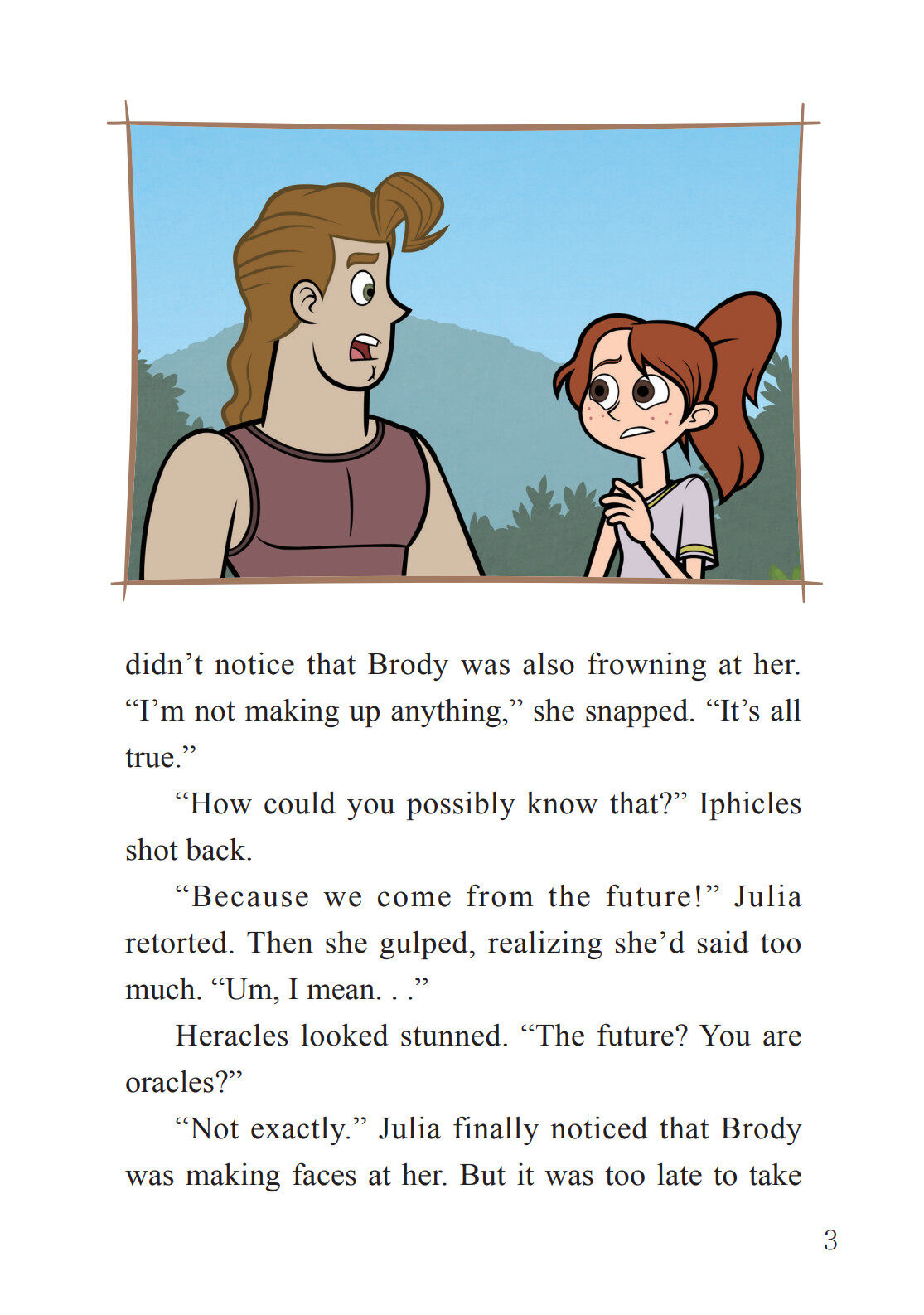 28_Hanging Out with Heracles绘本故事第4页