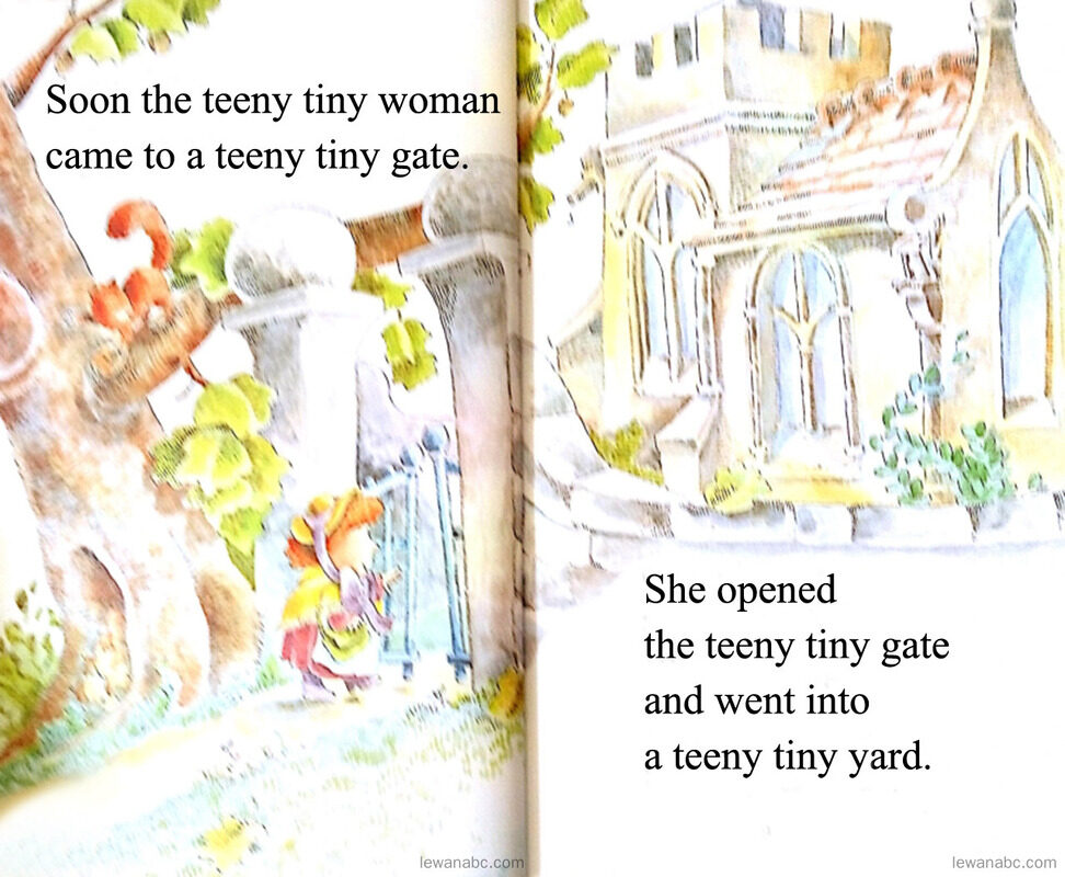 The Teeny Tiny Woman绘本故事第5页