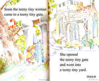 The Teeny Tiny Woman绘本故事第5页