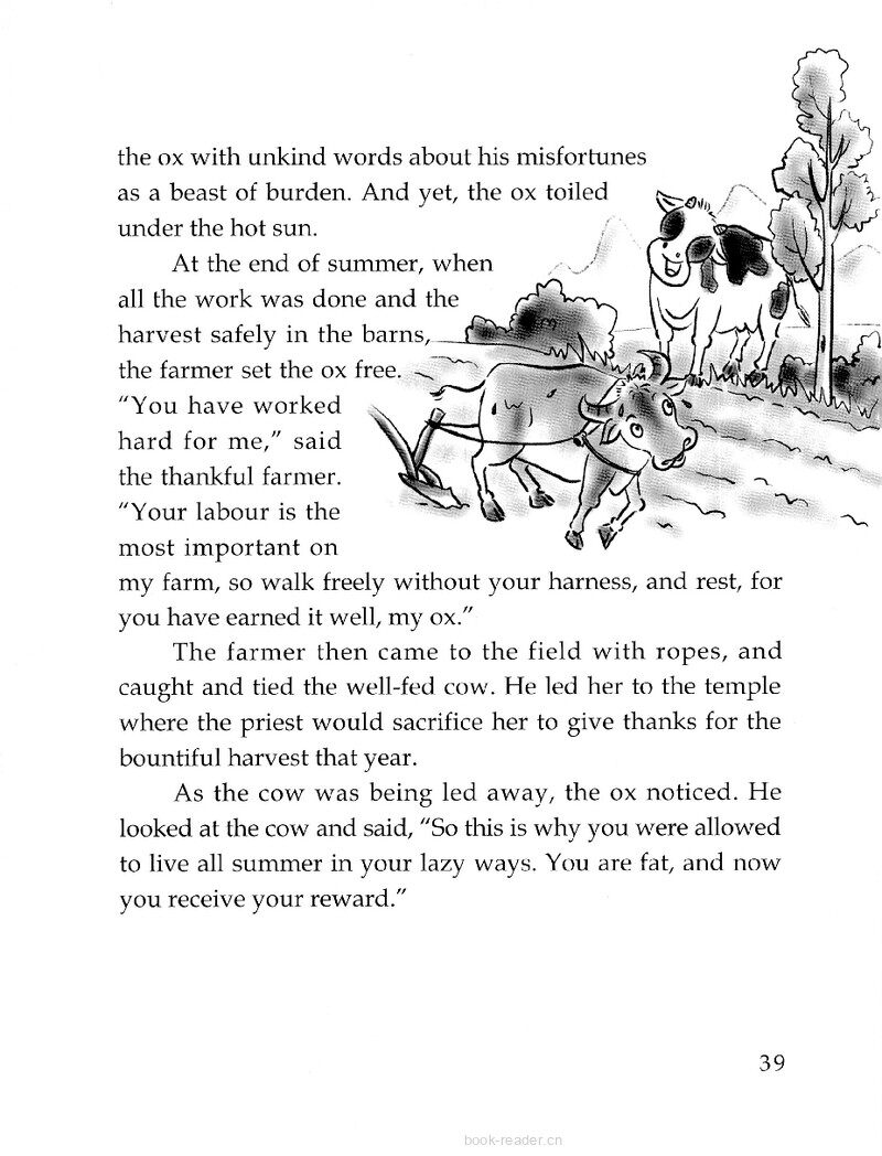 The Ox and the Cow绘本故事第3页