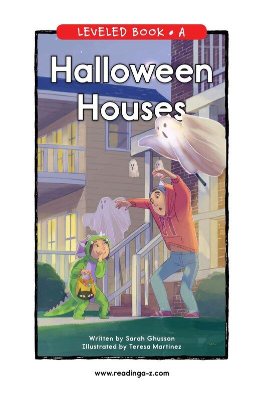Halloween Houses绘本故事第2页