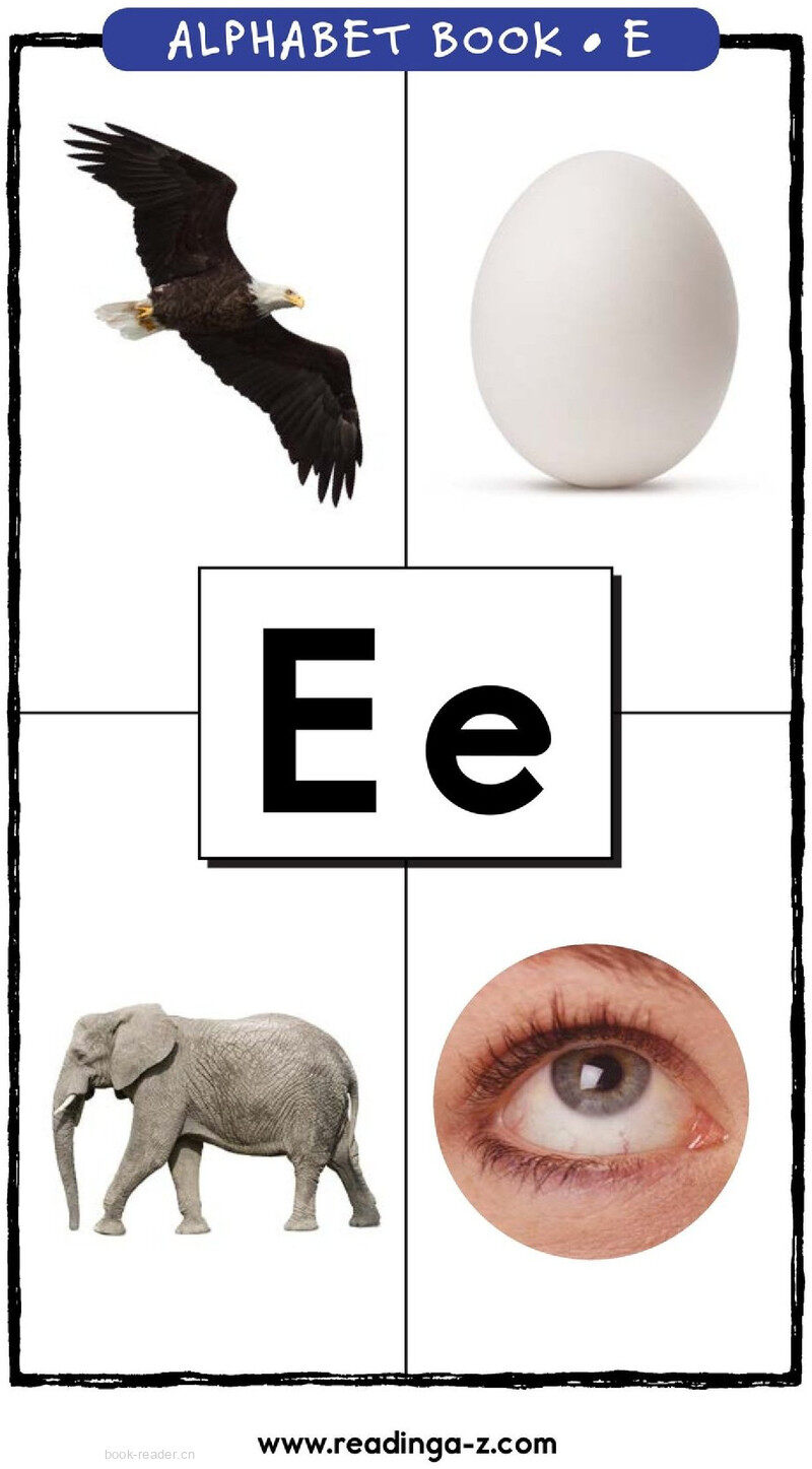 Letter E绘本故事第2页