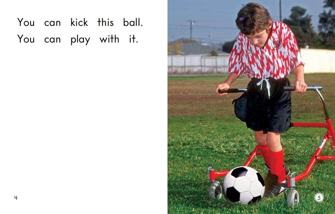 Play ball绘本故事第4页