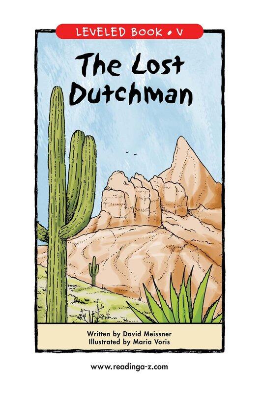 The Lost Dutchman绘本故事第2页