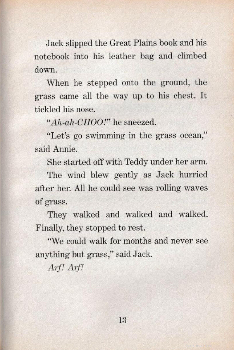 02 Oceans of Grass绘本故事第5页