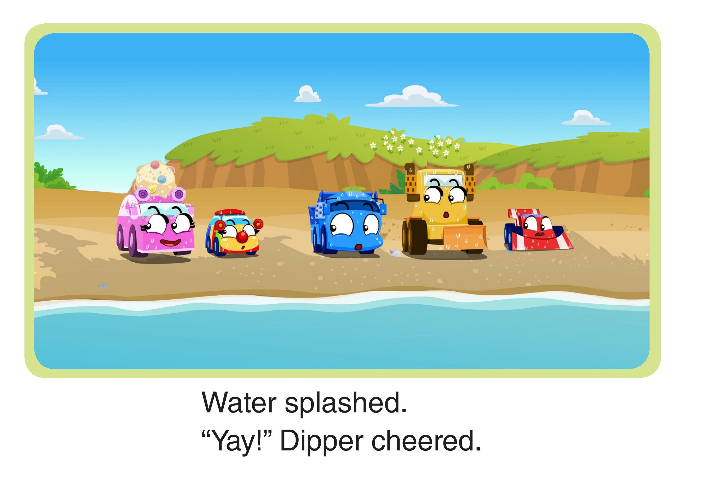 Gasser's Big Splash绘本故事第2页