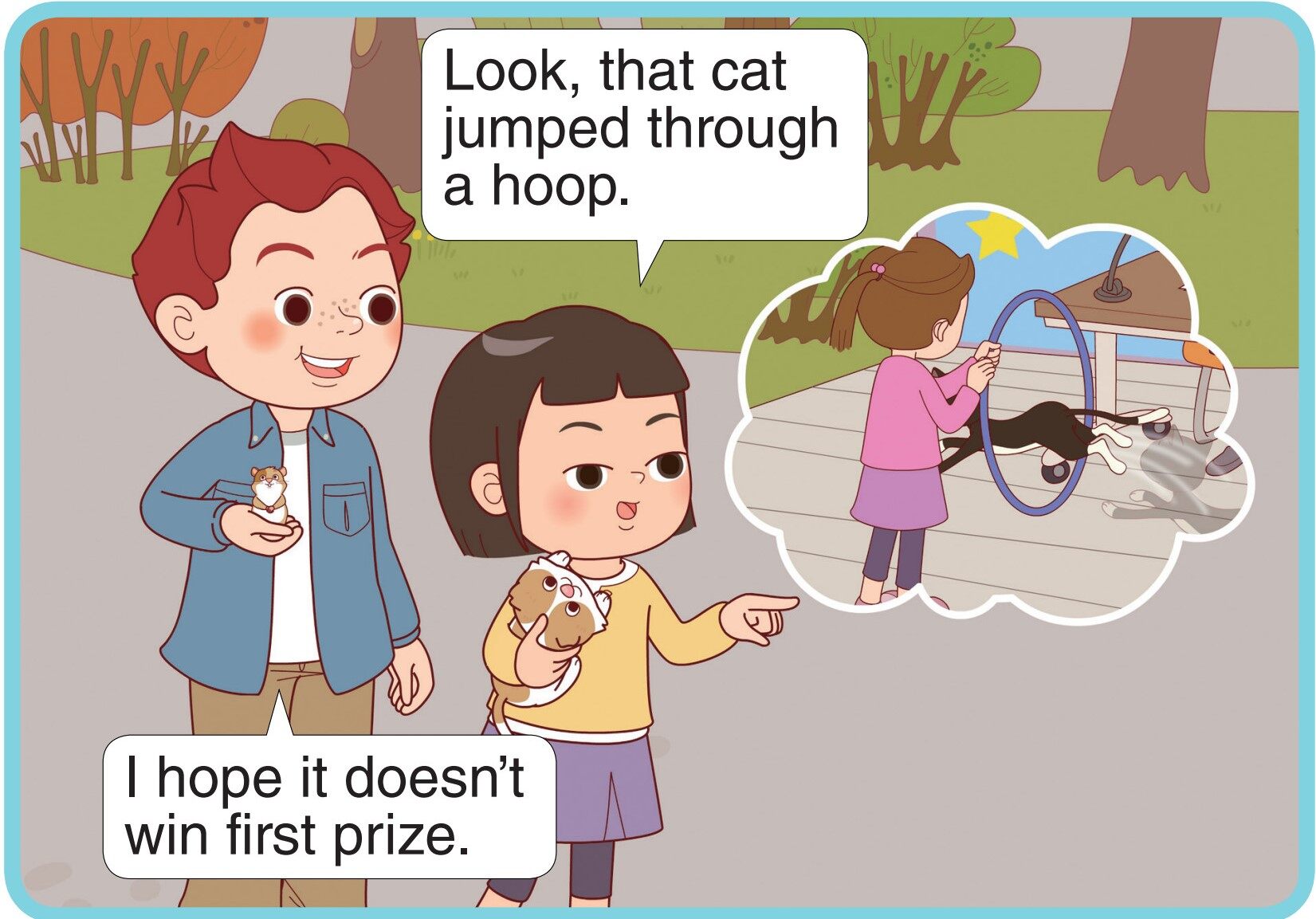 The Pet Talent Show绘本故事第5页