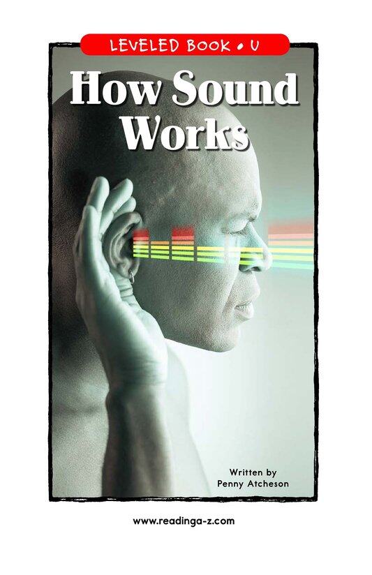How Sound Works绘本故事第2页