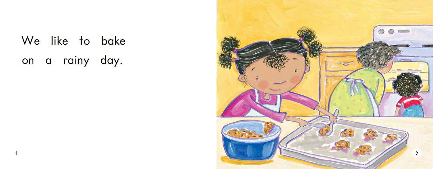 A rainy day绘本故事第4页