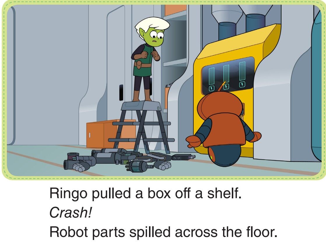 In the Lab绘本故事第3页