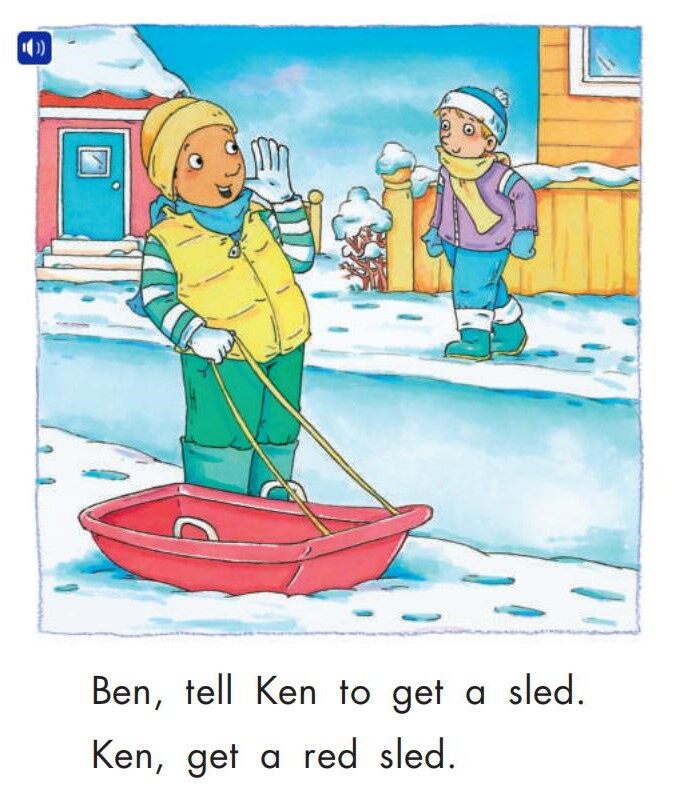 Ten Red Sleds绘本故事第5页