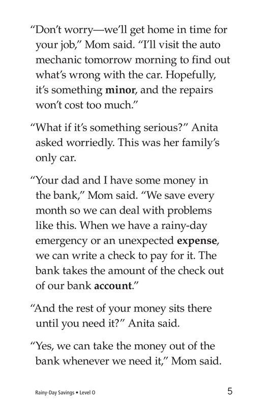 Rainy Day Savings绘本故事第4页