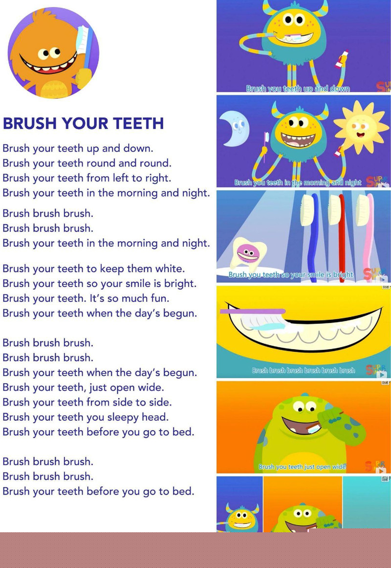 Brush Your Teeth绘本故事第2页