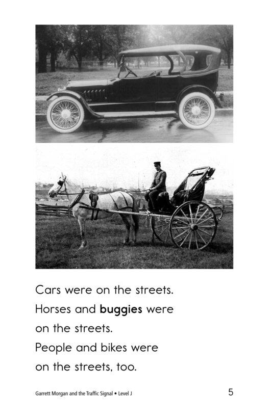 Garrett Morgan and the Traffic Signal绘本故事第4页