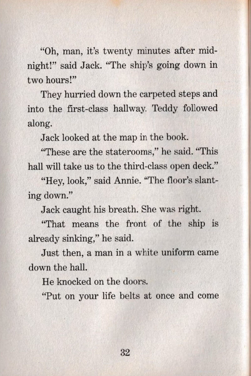 04 Put on Your Life Belts!绘本故事第3页