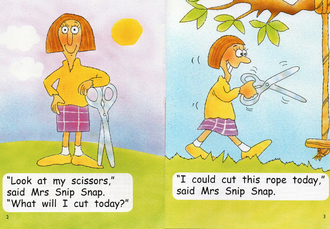 Mrs Snip Snap绘本故事第3页