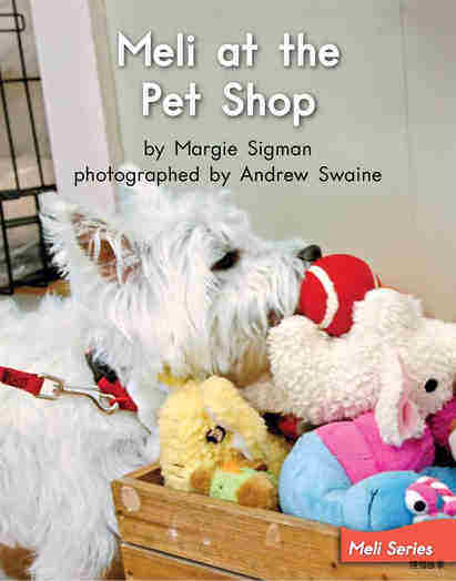 Meli at the Pet Shop绘本故事第2页