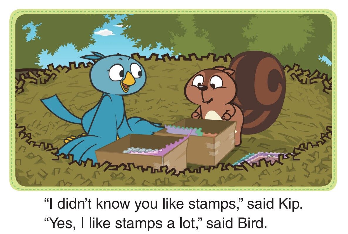 Bird's Stamp Collection绘本故事第3页