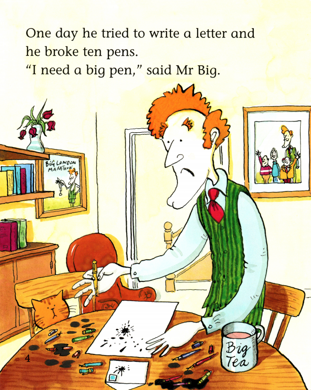 The magic pen绘本故事第4页