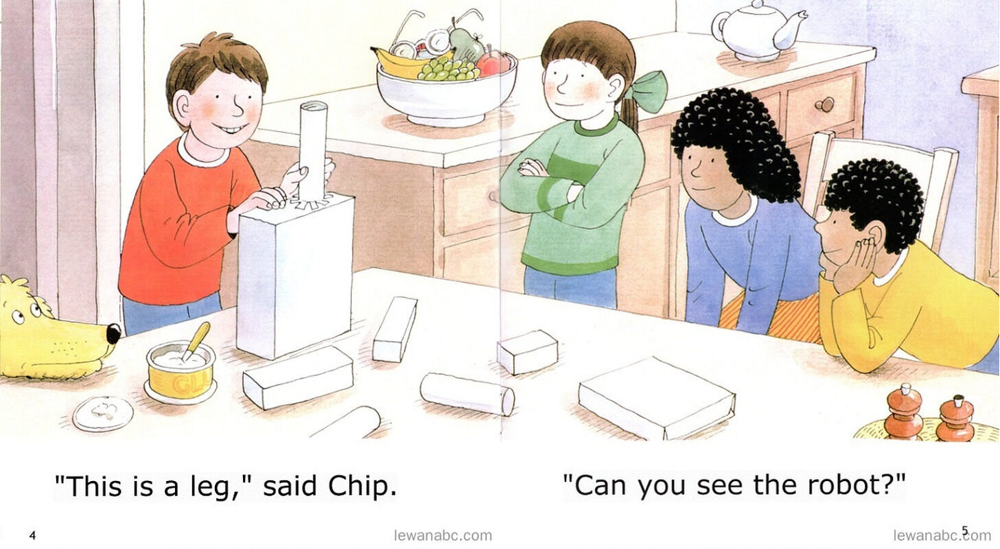 Chip's Robot绘本故事第5页