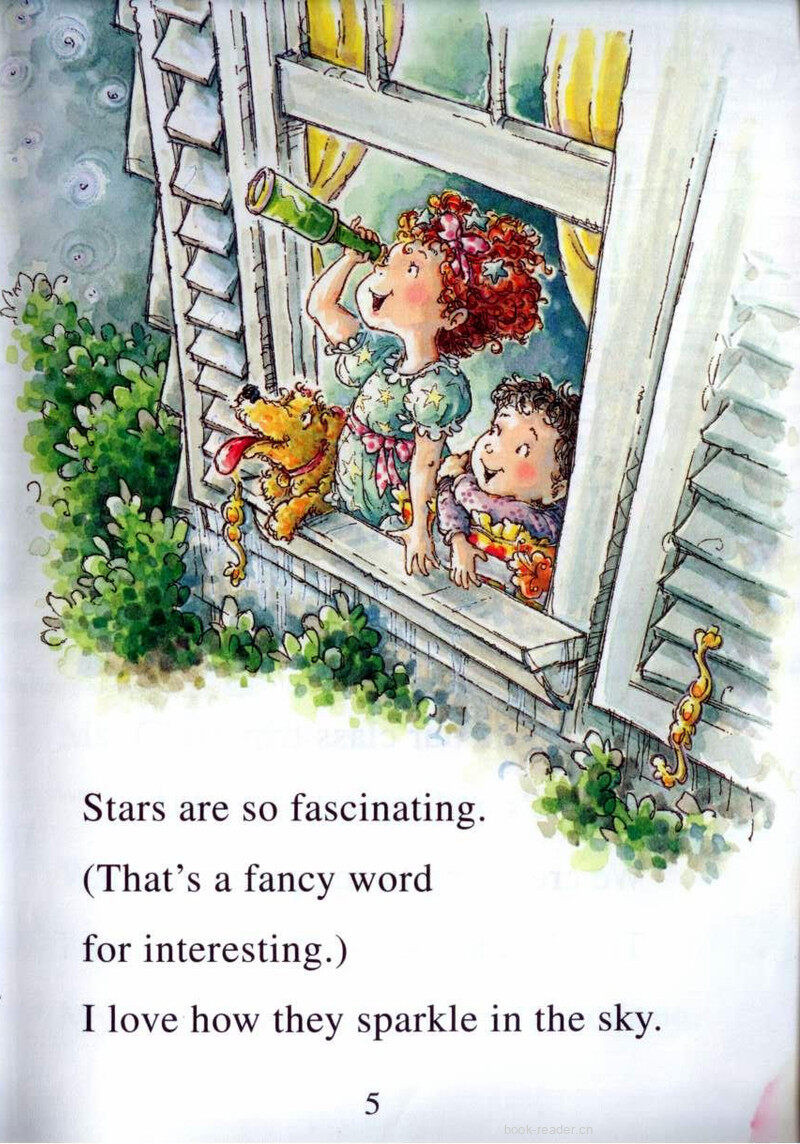 Fancy Nancy Sees Stars绘本故事第3页