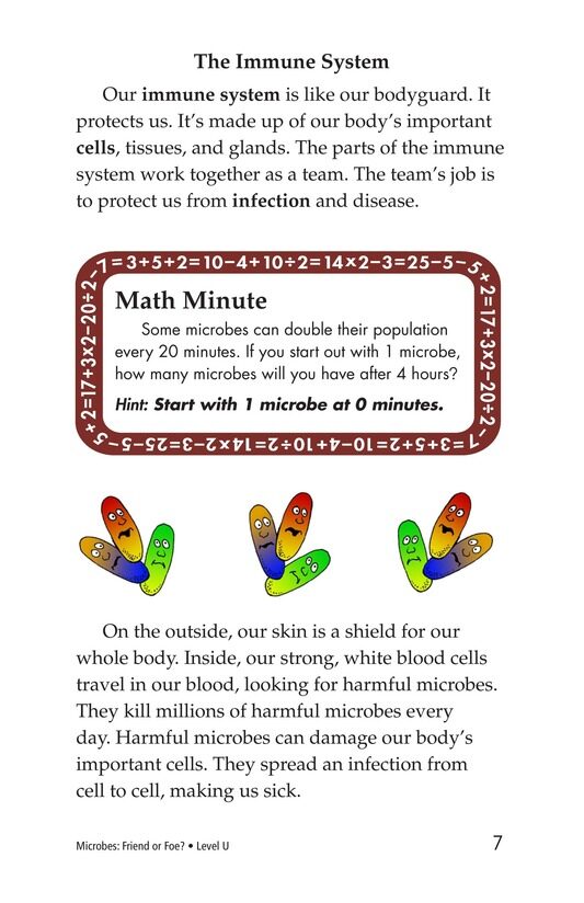 Microbes Friend or Foe绘本故事第5页