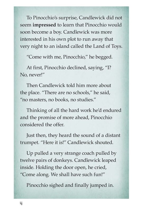 Pinocchio  Part 3绘本故事第4页