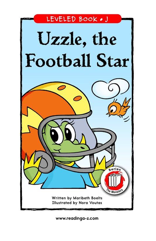 Uzzle,The Football Star绘本故事第2页