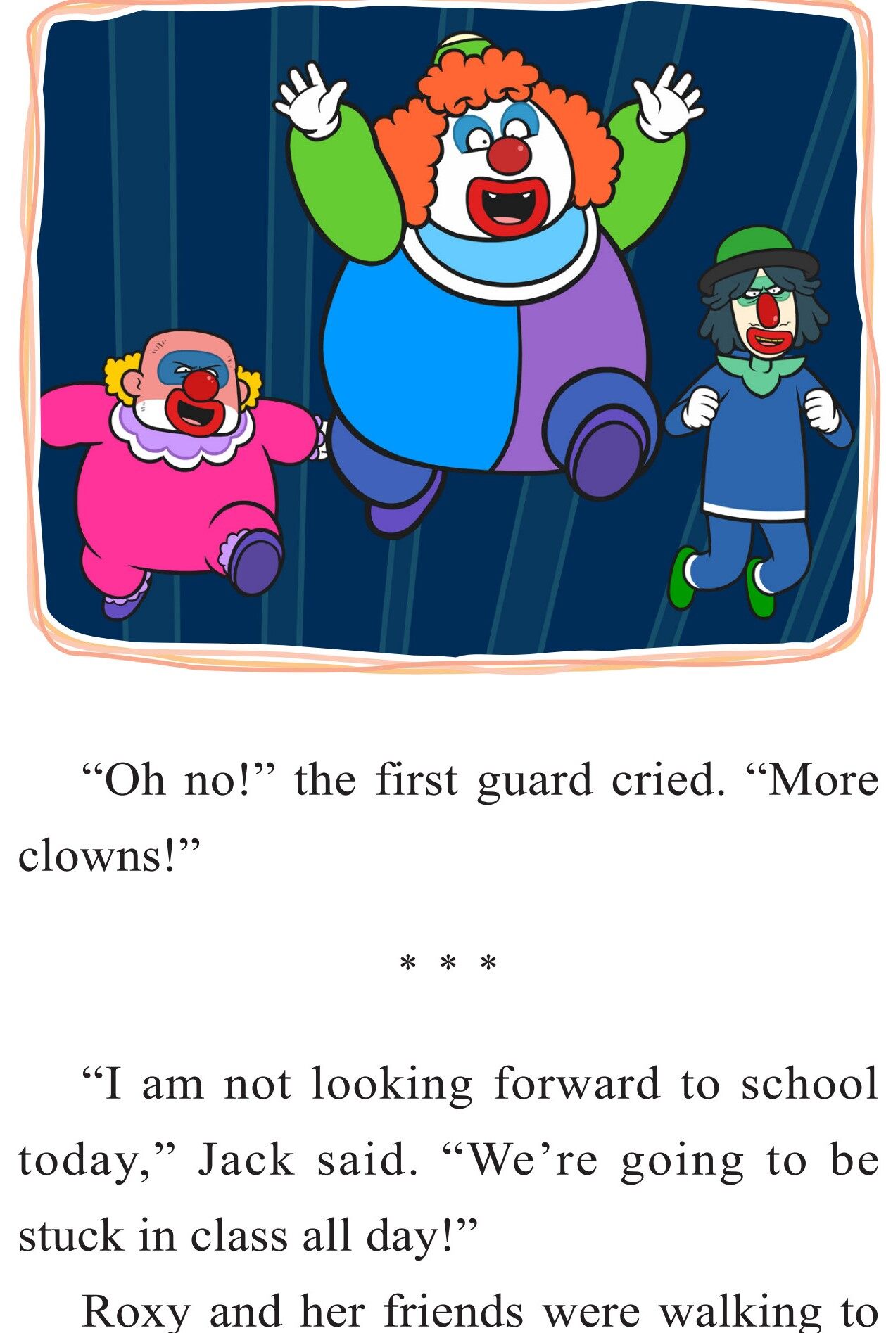 Escape!绘本故事第4页