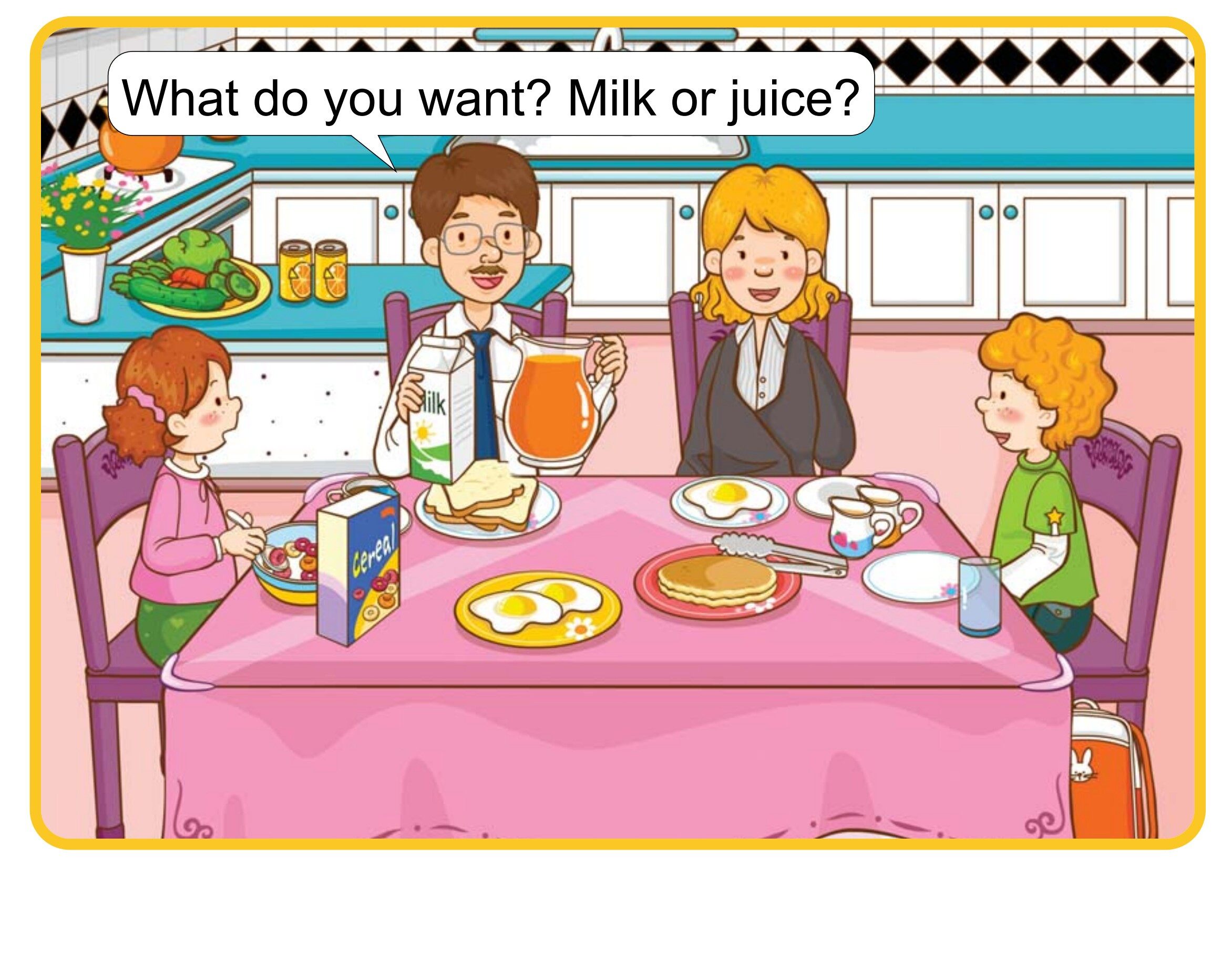 What Do You Want?绘本故事第3页