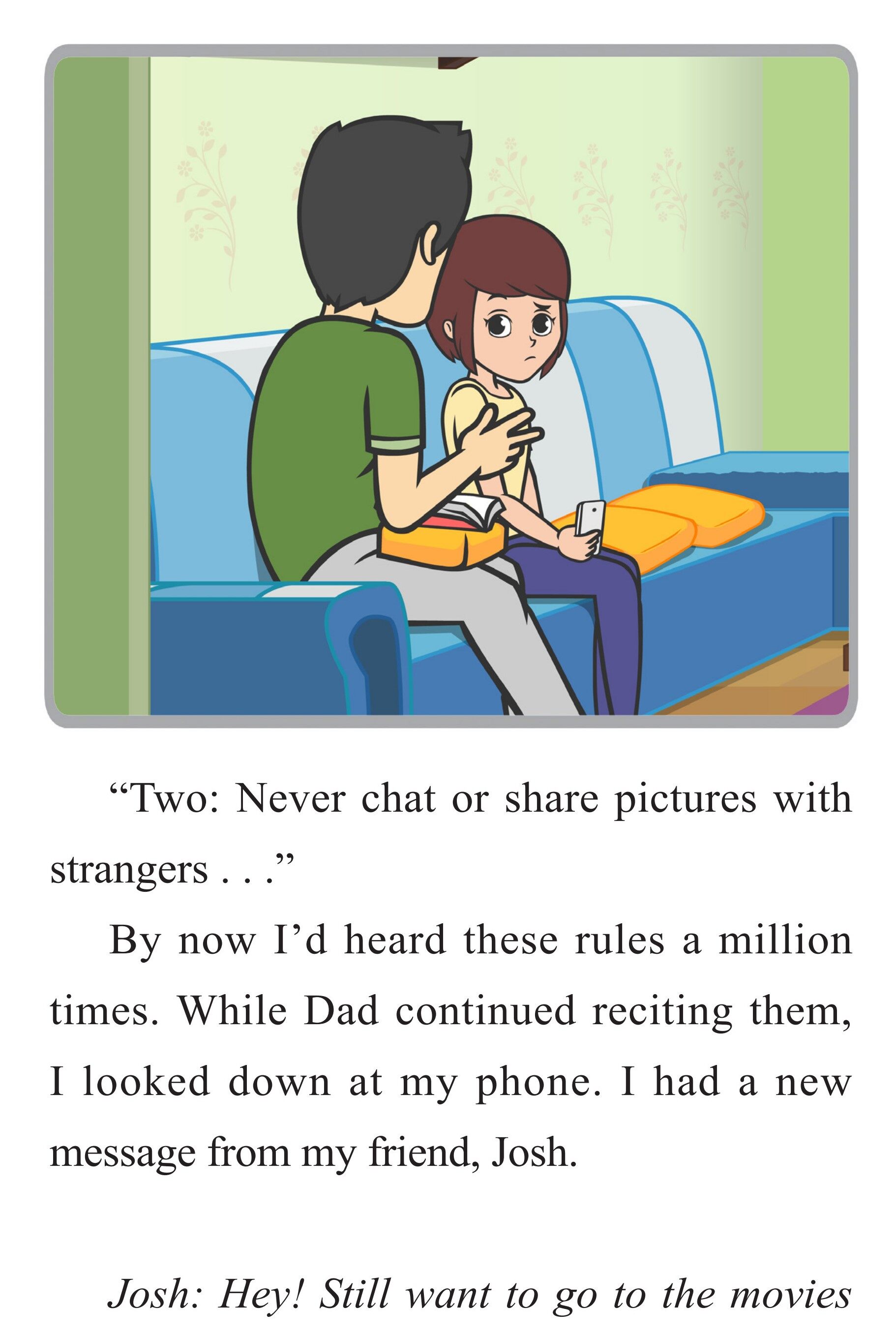 My Netiquette Lesson绘本故事第3页