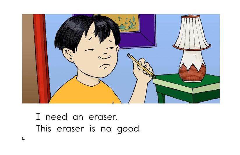 I Need An Eraser绘本故事第4页