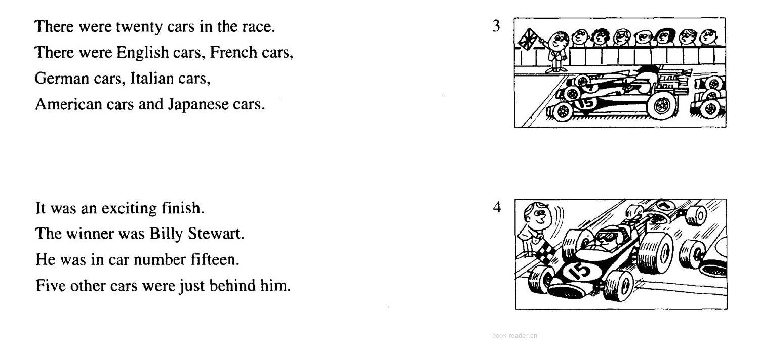 1-069 The Car Race绘本故事第3页