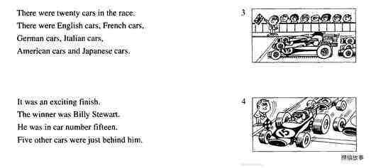 1-069 The Car Race绘本故事第3页