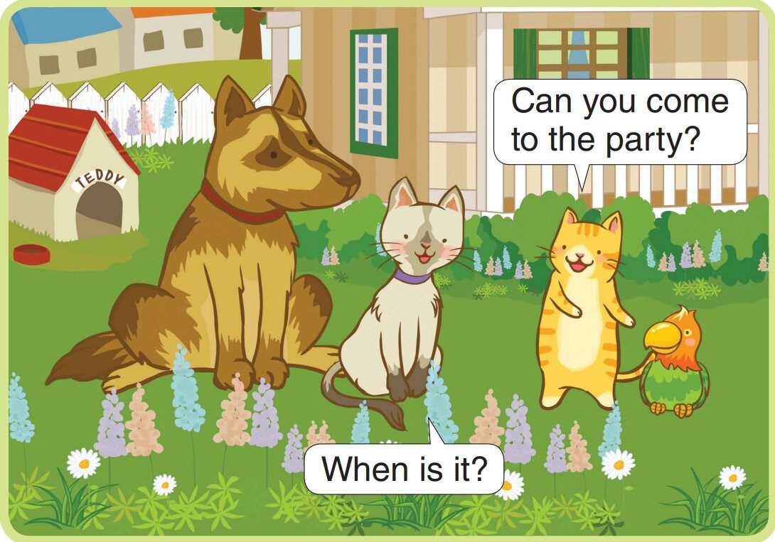 Party Time绘本故事第2页